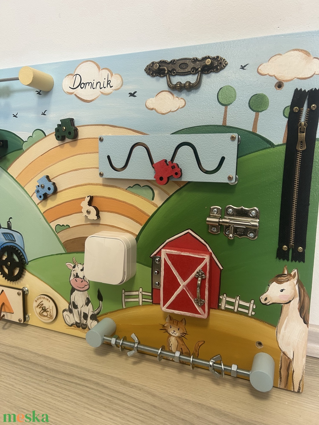 Farmos Matatófal - baba - mama - baba játékok - matatófal - Meska.hu