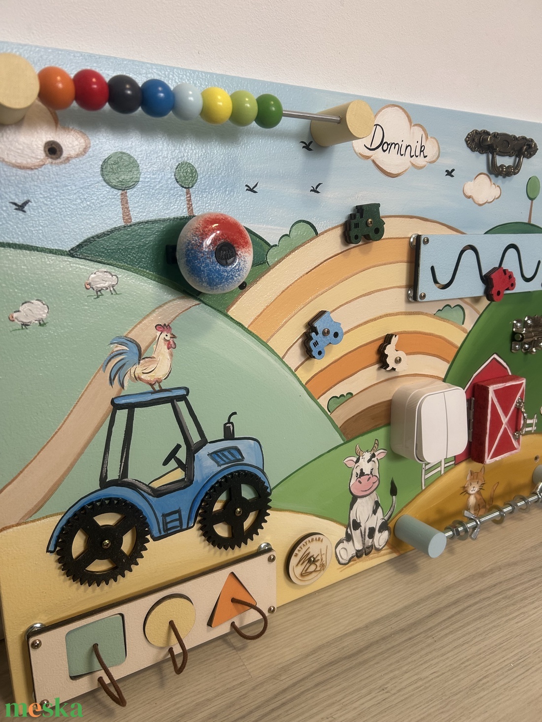 Farmos Matatófal - baba - mama - baba játékok - matatófal - Meska.hu