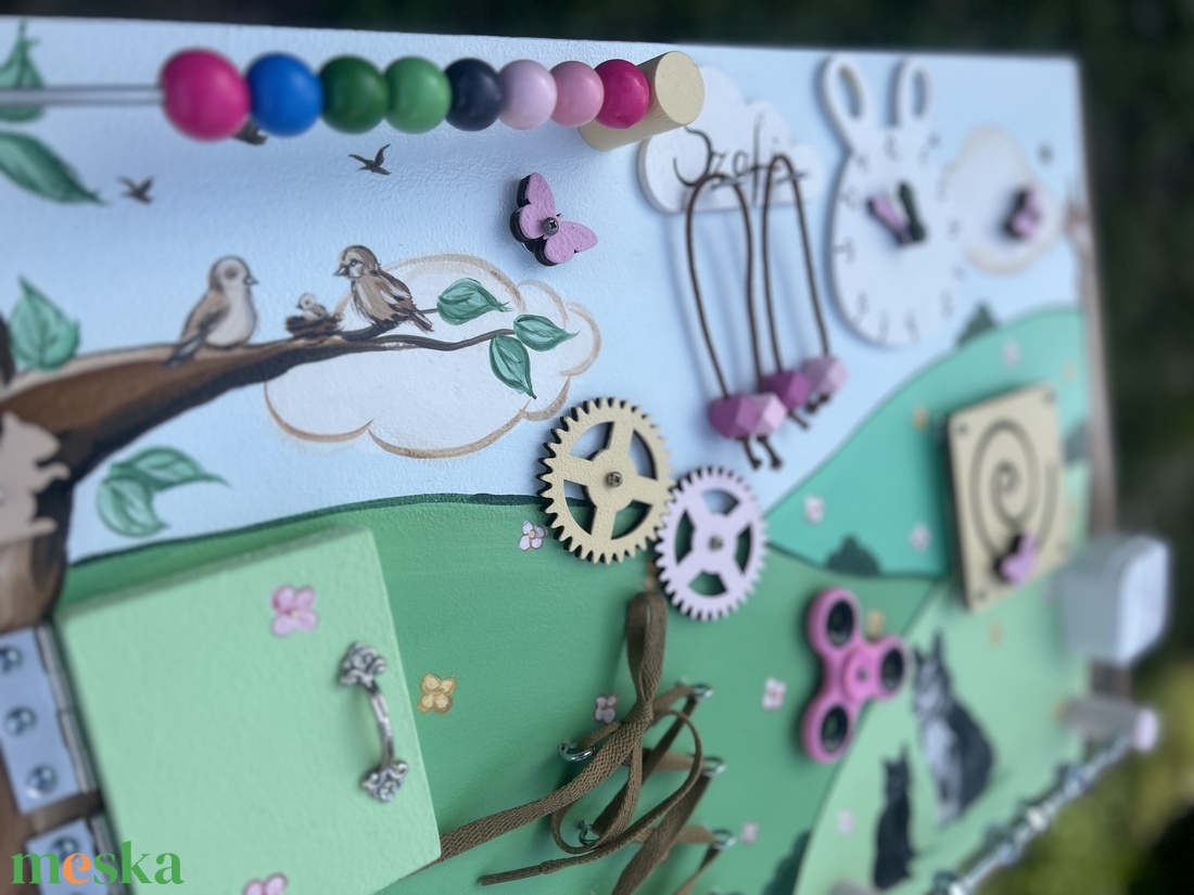 Egyedi Matatófal  - baba - mama - baba játékok - matatófal - Meska.hu