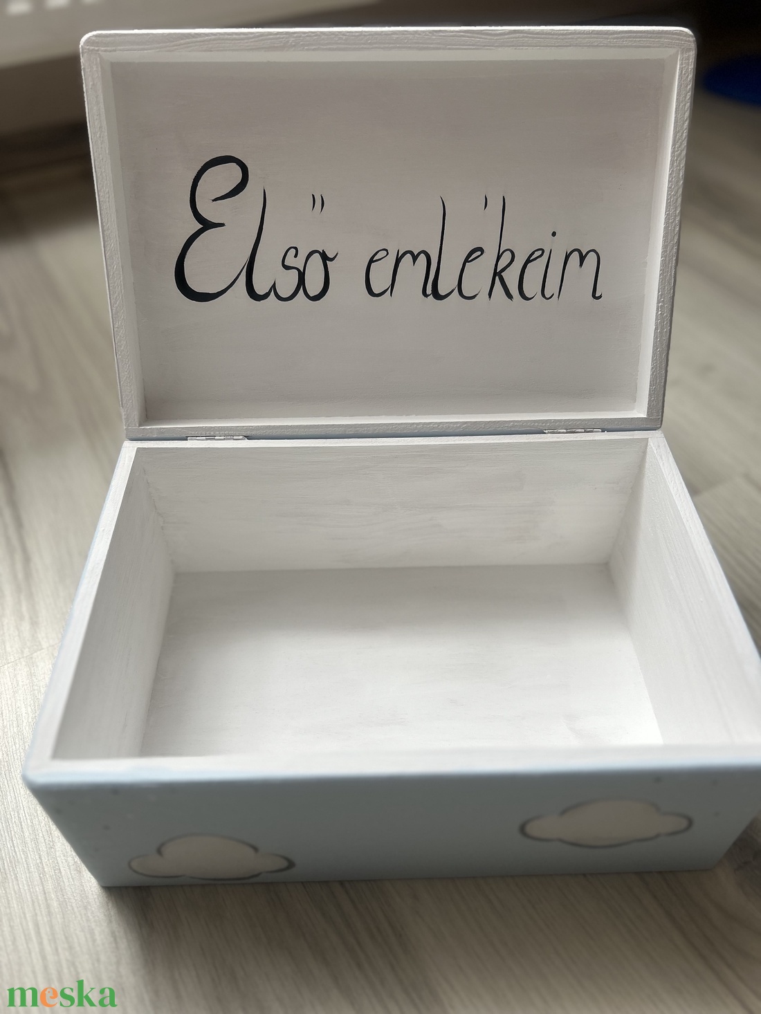Elef�ntos Emlékőrző doboz - baba - mama - babaemlékek - baba emlékőrző - Meska.hu