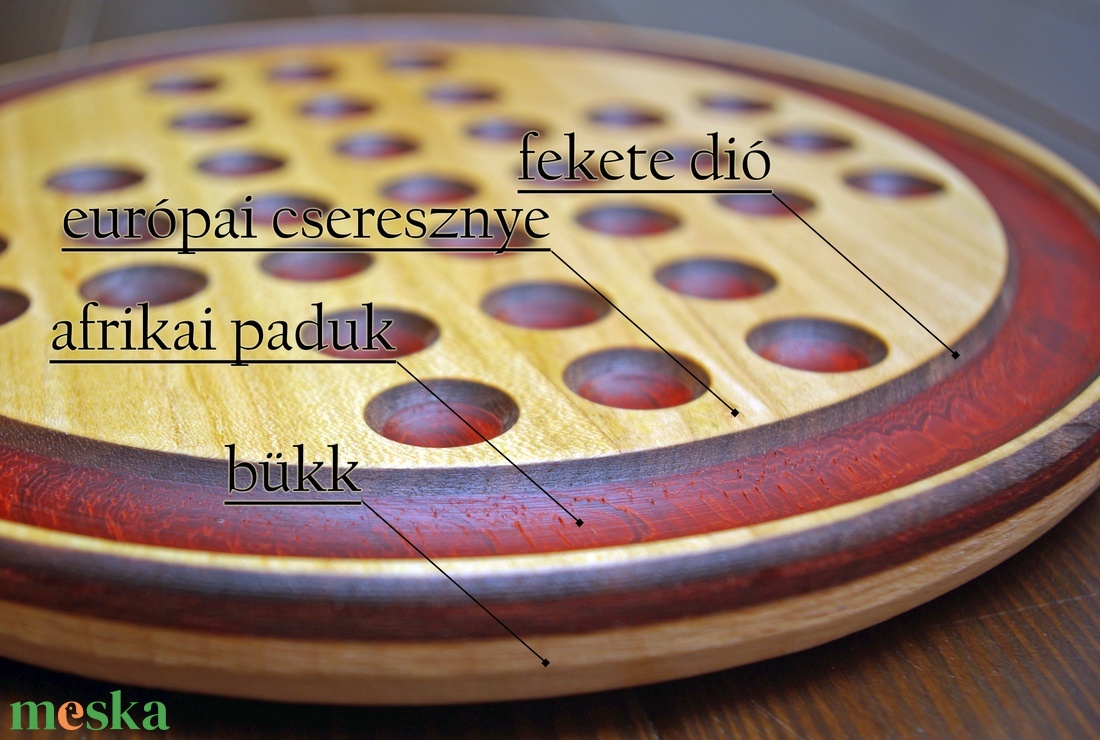 Remetejáték exóta fákból - festetlen, olajjal kezelt - játék & sport - táblajáték és kártyajáték - társasjátékok - Meska.hu