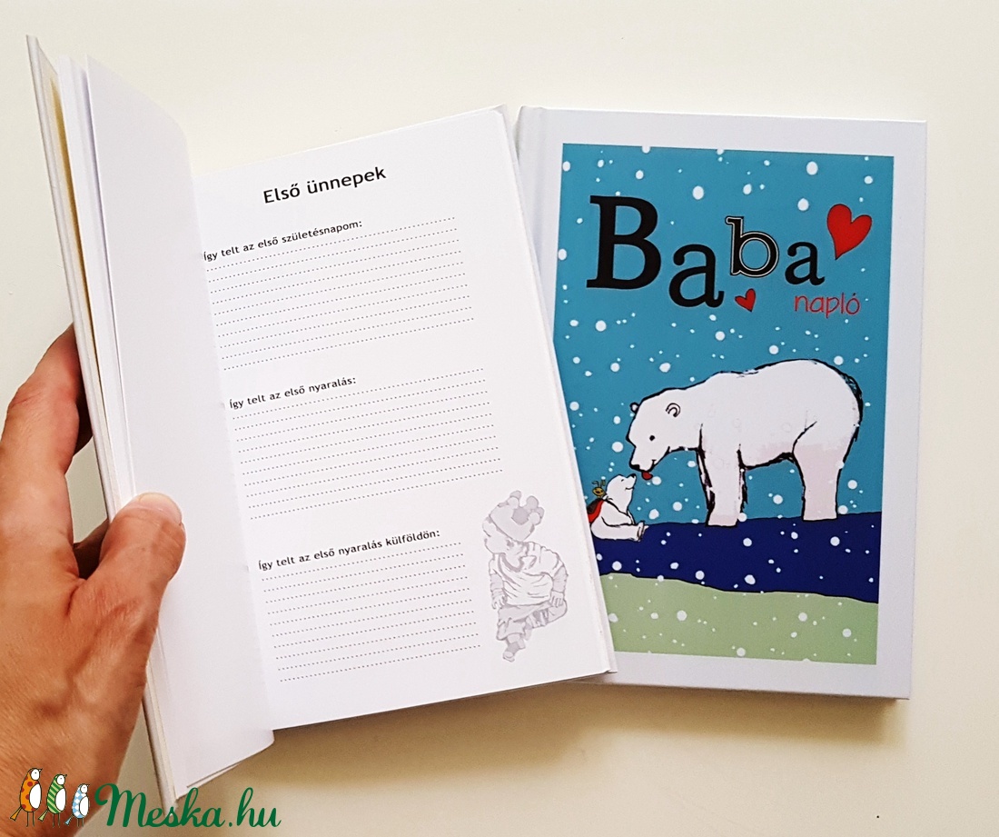AKCIÓ - Jegesmacis babanapló - otthon & életmód - papír, írószer - jegyzetfüzet & napló - Meska.hu AKCIÓ - Jegesmacis babanapló - otthon & életmód - papír, írószer - jegyzetfüzet & napló - Meska.hu