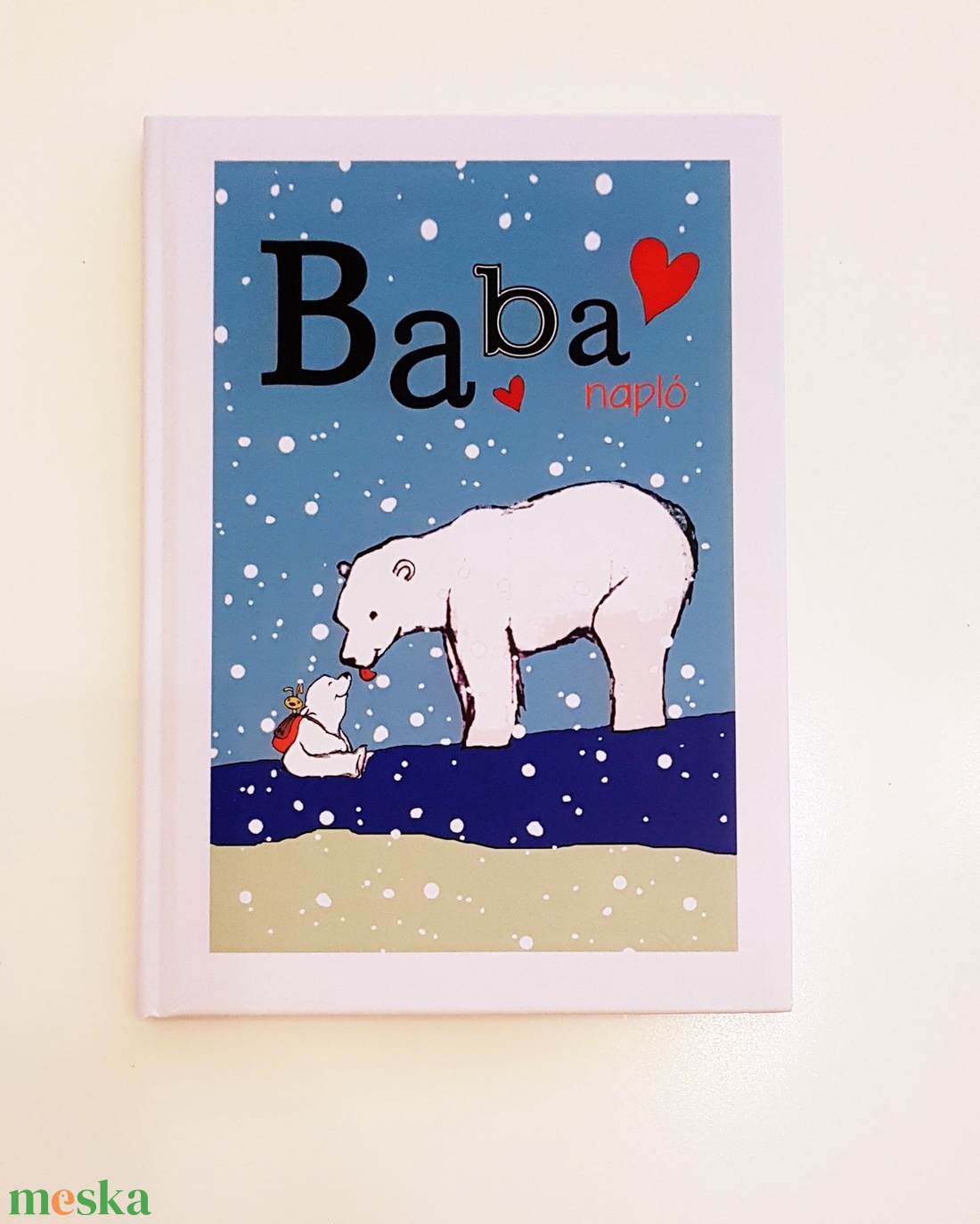 Jegesmacis babanapló - otthon & életmód - papír, írószer - babanapló - Meska.hu