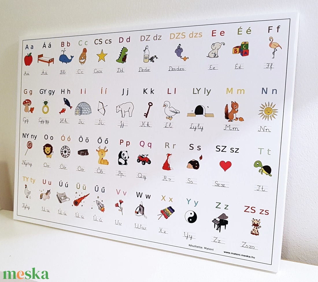 ABC tanulótábla gyerekeknek, habkarton, A2 méret - játék & sport - készségfejlesztő és logikai játék - oktató játékok - Meska.hu ABC tanulótábla gyerekeknek, habkarton, A2 méret - játék & sport - készségfejlesztő és logikai játék - oktató játékok - Meska.hu