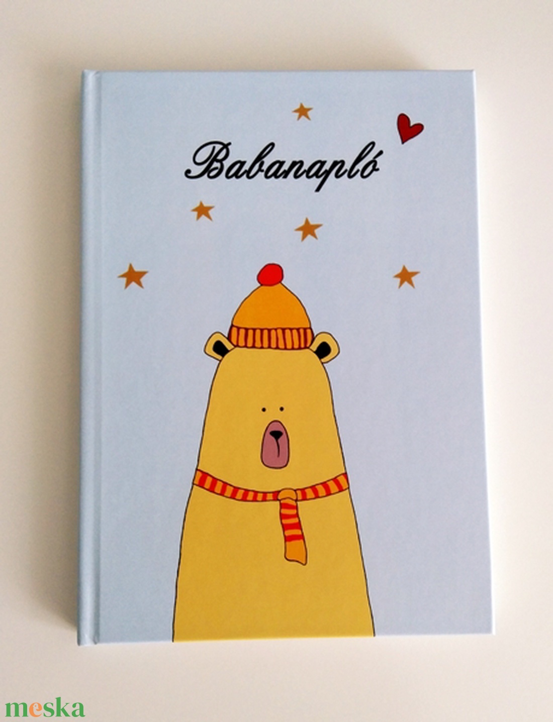 Macis babanapló - otthon & életmód - papír, írószer - babanapló - Meska.hu