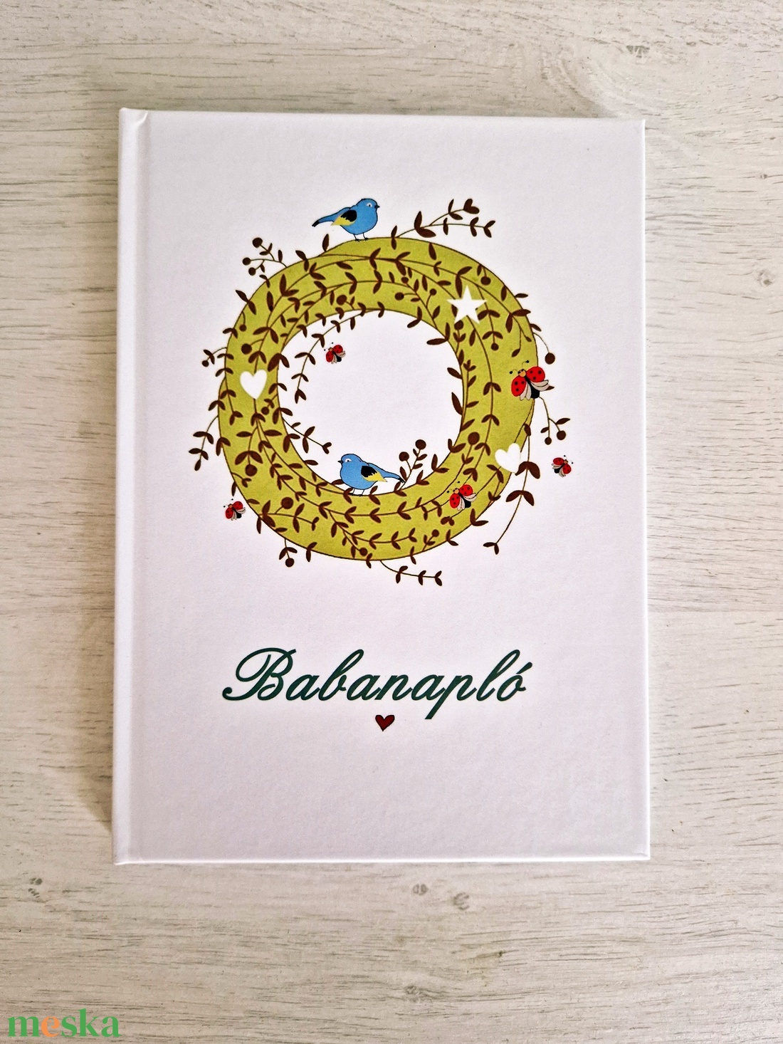 IKER - Tavaszi koszorús babanapló iker babáknak - otthon & életmód - papír, írószer - babanapló - Meska.hu IKER - Tavaszi koszorús babanapló iker babáknak - otthon & életmód - papír, írószer - babanapló - Meska.hu
