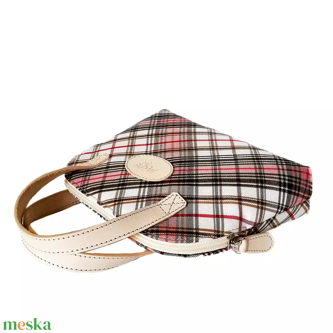Skót kockás neszesszer  - táska & tok - neszesszer - Meska.hu
