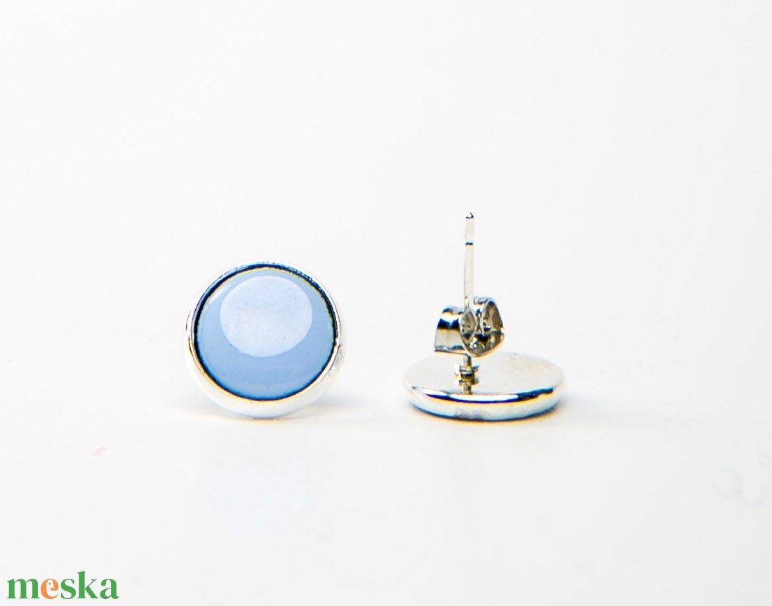 PiciKék - Horizont kék mini tűzzománc bedugós pötty fülbevaló - ékszer - fülbevaló - pötty fülbevaló - Meska.hu PiciKék - Horizont kék mini tűzzománc bedugós pötty fülbevaló - ékszer - fülbevaló - pötty fülbevaló - Meska.hu