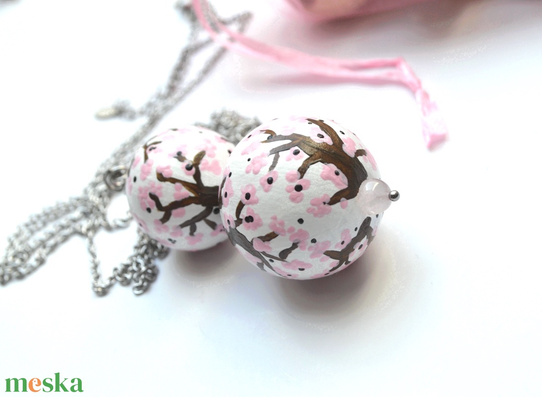 Hanami-extra hosszú nyaklánc - ékszer - nyaklánc - bogyós nyaklánc - Meska.hu Hanami-extra hosszú nyaklánc - ékszer - nyaklánc - bogyós nyaklánc - Meska.hu