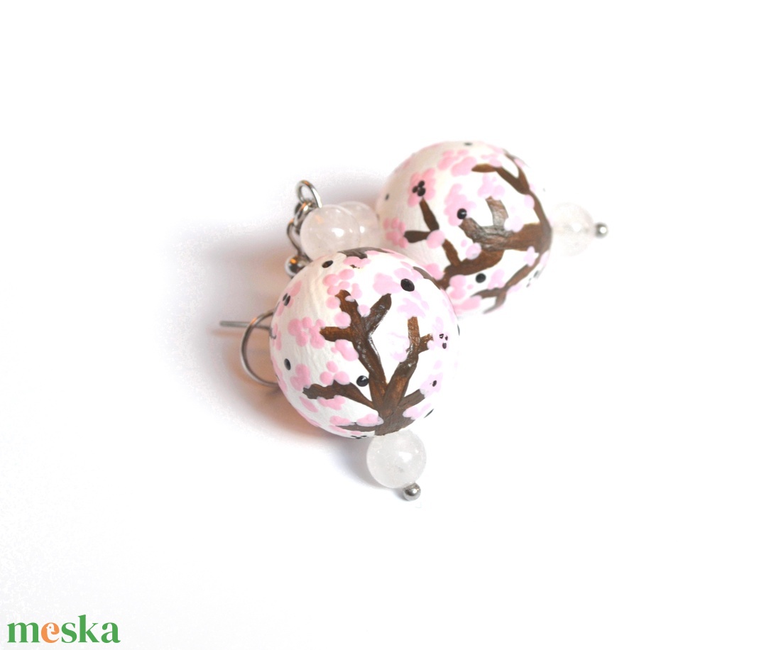 Hanami-fülbevaló - ékszer - nyaklánc - bogyós nyaklánc - Meska.hu Hanami-fülbevaló - ékszer - nyaklánc - bogyós nyaklánc - Meska.hu