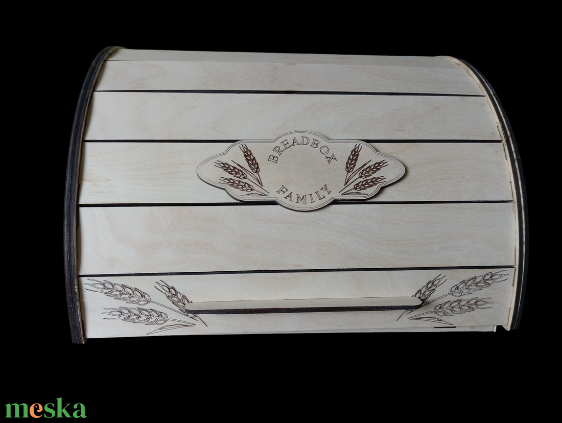 Kenyér tartó box - otthon & életmód - konyhafelszerelés, tálalás - konyhai tárolás - kenyértartó - Meska.hu