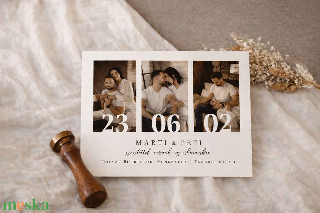 Photo You+Me# meghívó - esküvő - meghívó & kártya - meghívó - Meska.hu