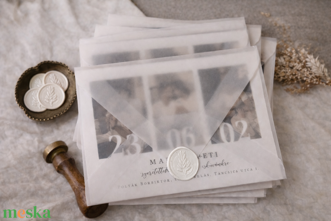 Photo You+Me# meghívó - esküvő - meghívó & kártya - meghívó - Meska.hu