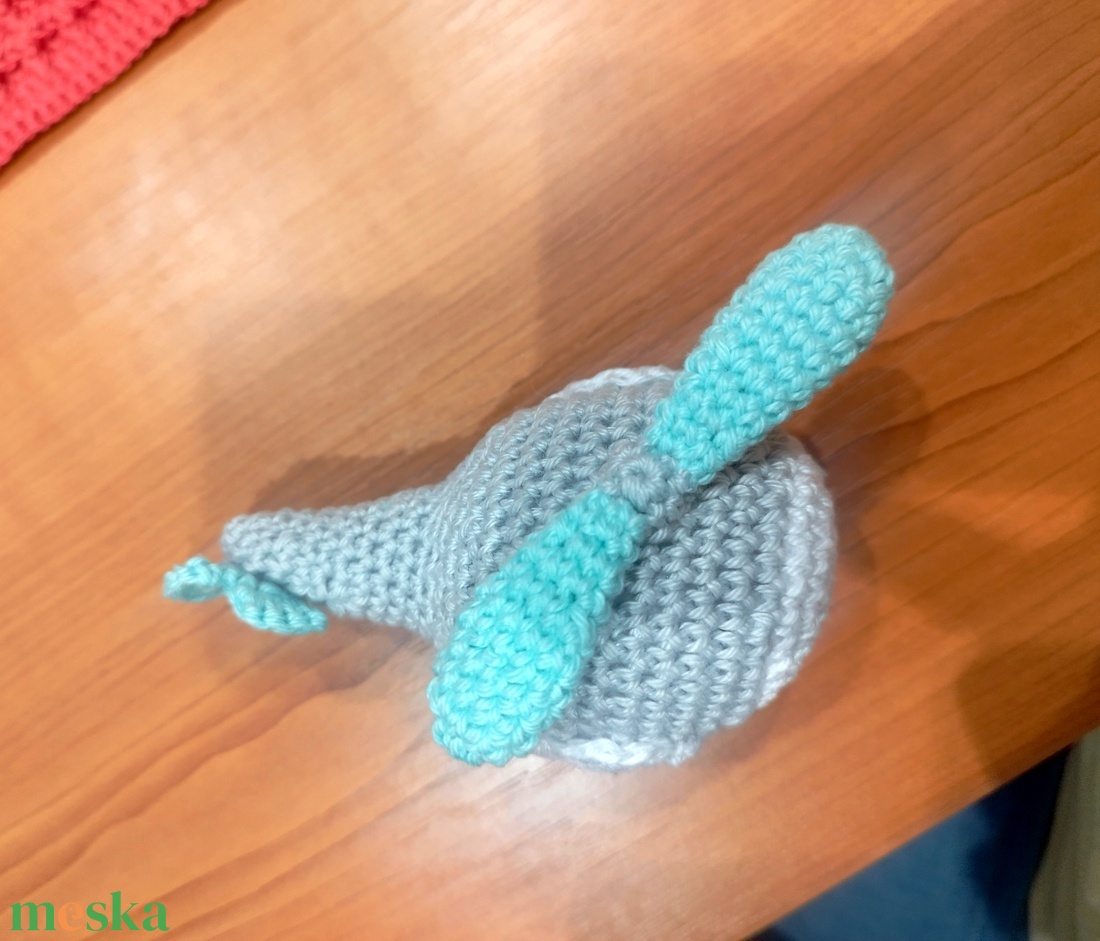 Helikopter plüss  - játék & sport - plüssállat & játékfigura - plüss autó & motor - Meska.hu