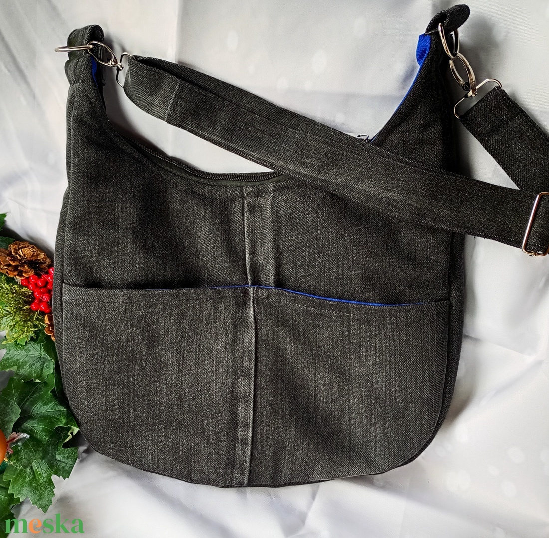 Festett női válltáska - táska & tok - kézitáska & válltáska - válltáska - Meska.hu