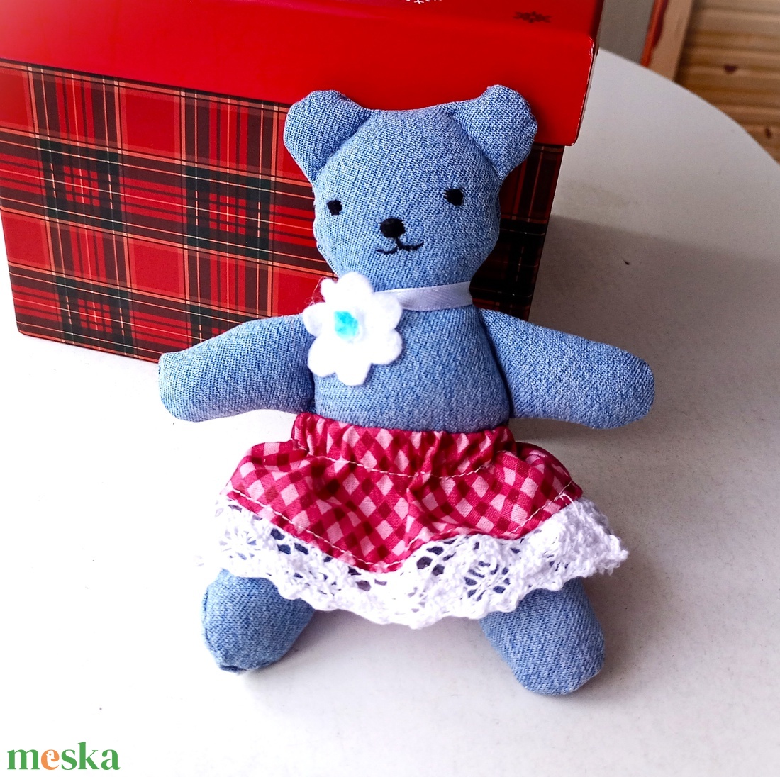 farmer kismackó - játék & sport - plüssállat & játékfigura - maci - Meska.hu