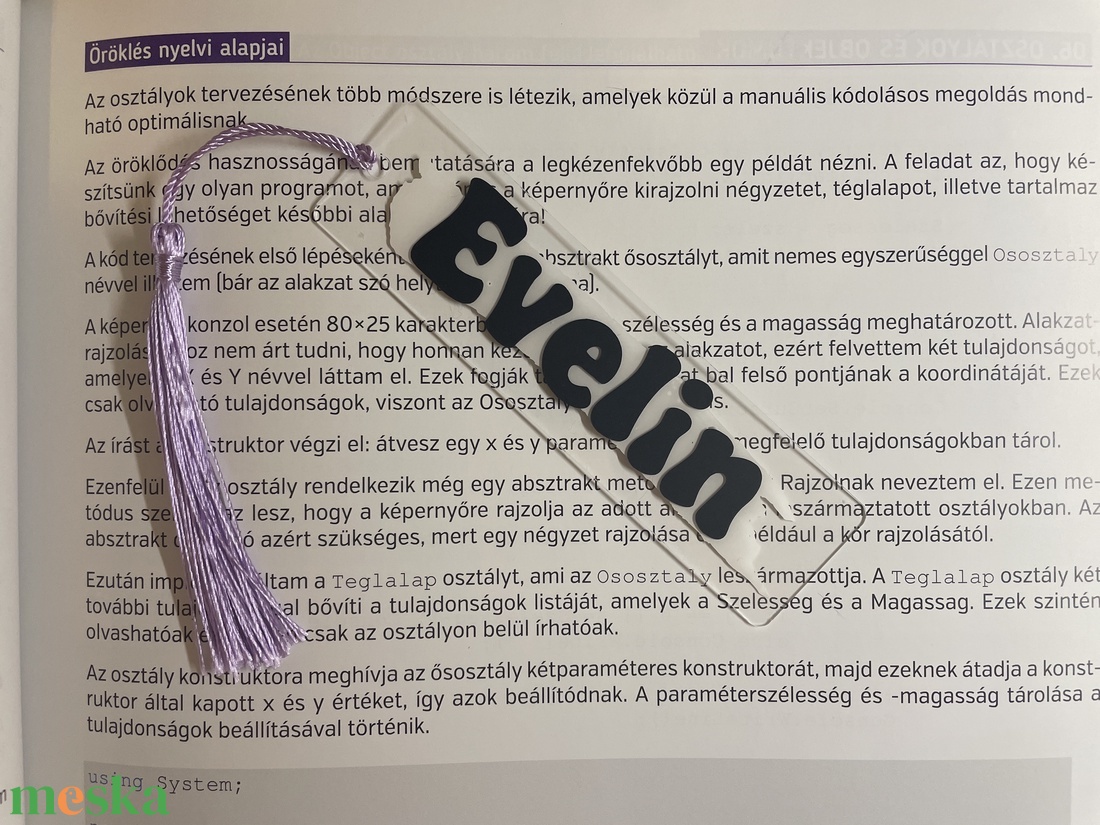 Akril könyvjelző bojttal és egyedi felirattal - könyv & zene - könyvjelző - Meska.hu Akril könyvjelző bojttal és egyedi felirattal - könyv & zene - könyvjelző - Meska.hu