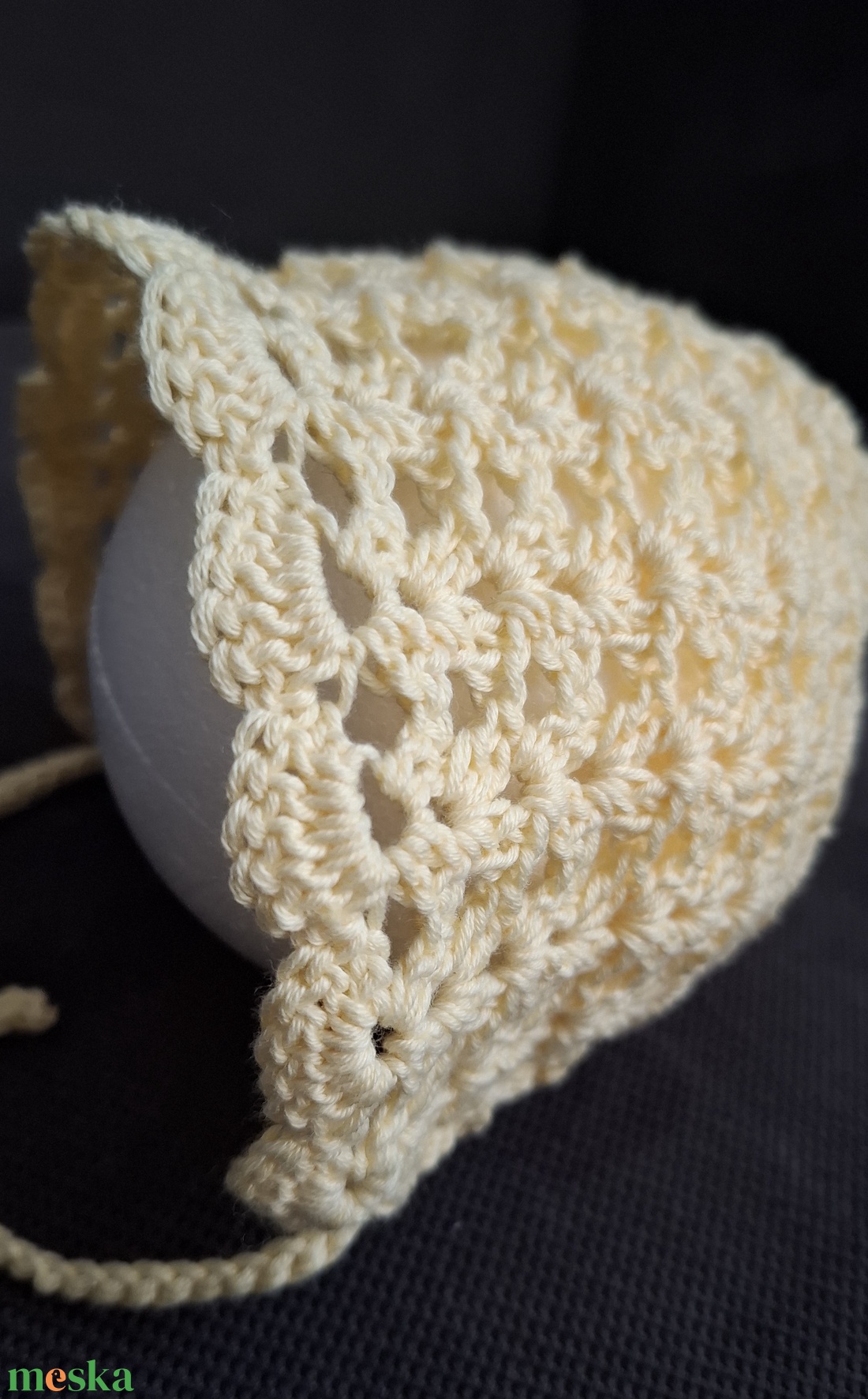 Babasapka - baba - mama - babafotózás - újszülött sapka fotózásra - Meska.hu