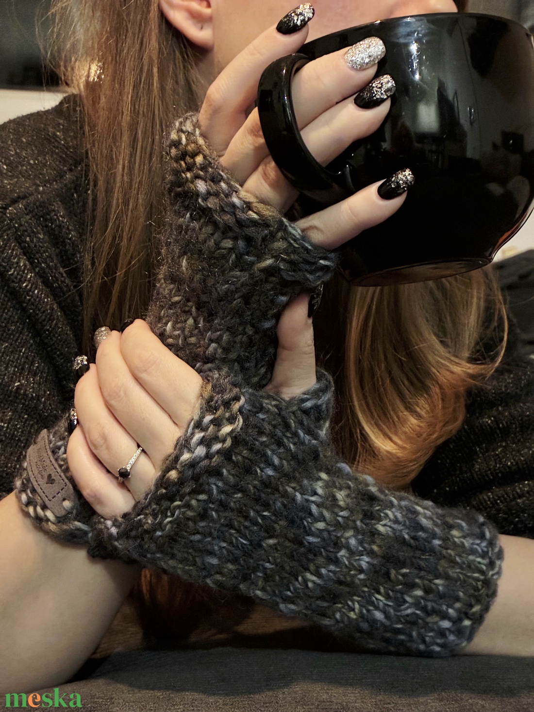 Kézmelegítő - ruha & divat - sál, sapka, kendő - kesztyű - Meska.hu