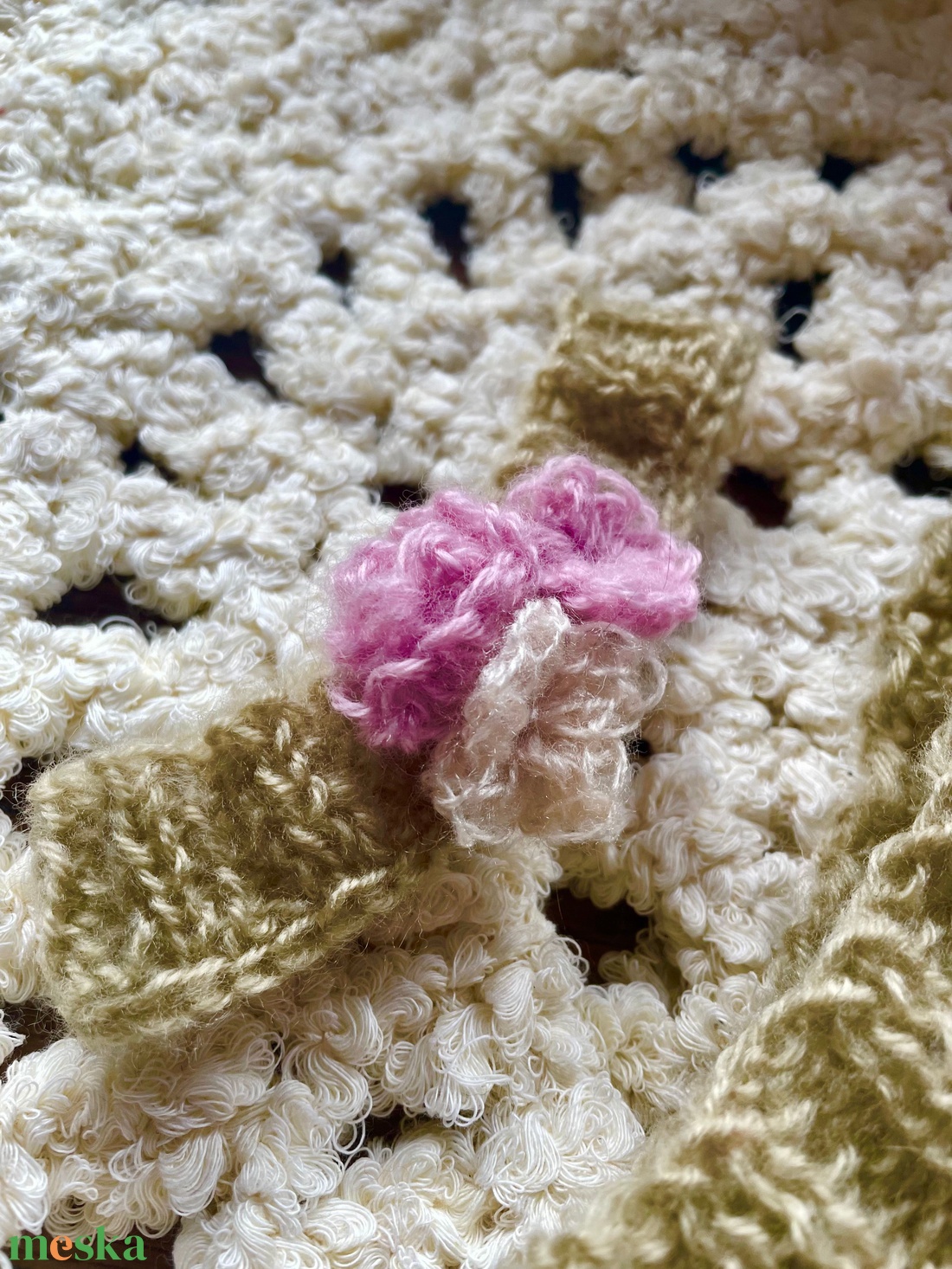 Kötött babaruha szett újszülöttfotózáshoz - baba - mama - babafotózás - szett újszülött fotózásra - Meska.hu