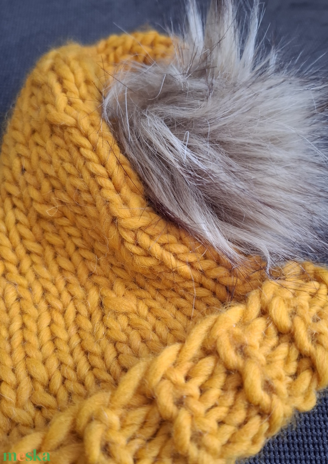 Kötött babasapka újszülöttfotózáshoz - baba - mama - babafotózás - újszülött sapka fotózásra - Meska.hu