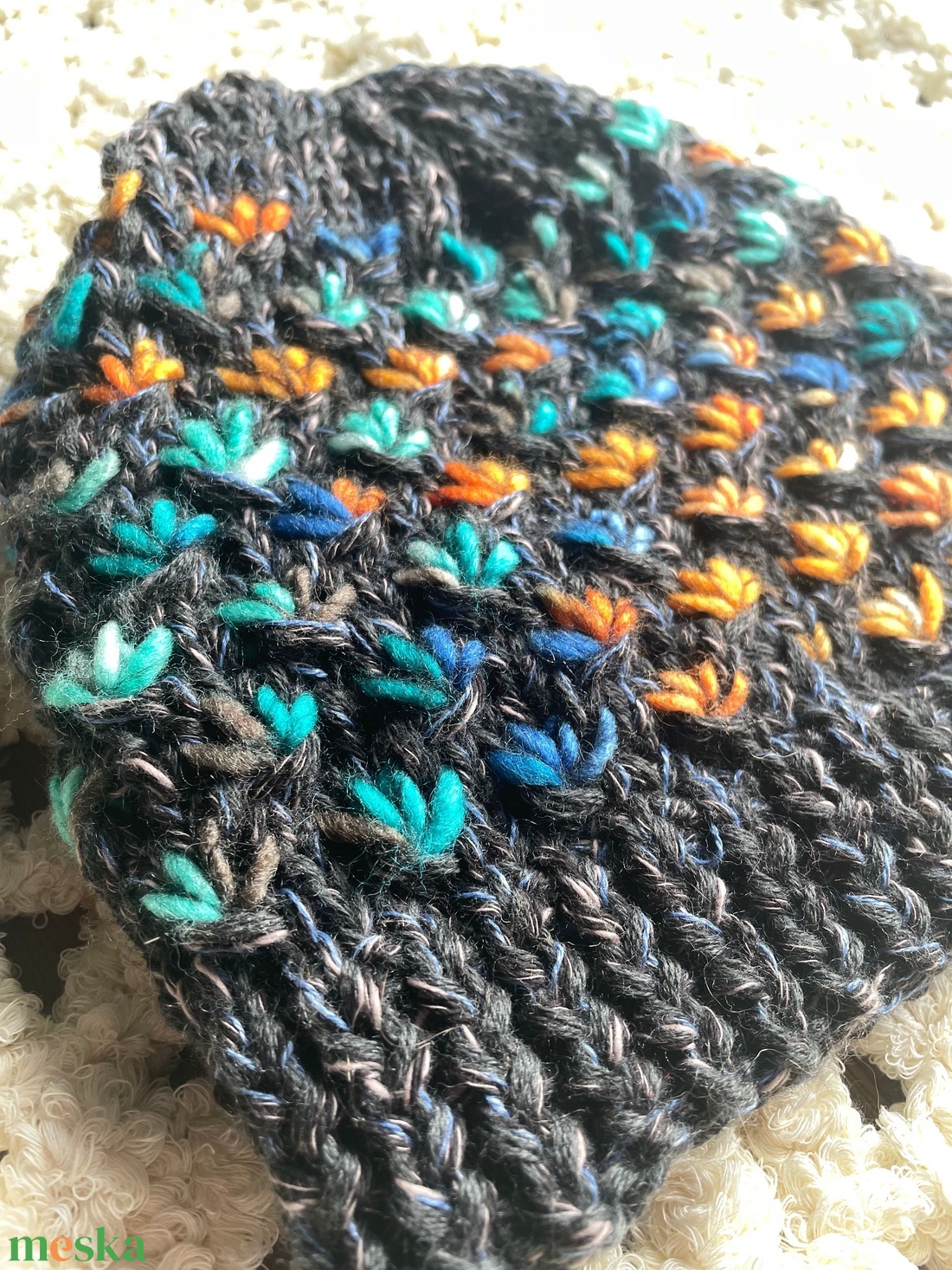 Kötött sapka - ruha & divat - sál, sapka, kendő - sapka - Meska.hu