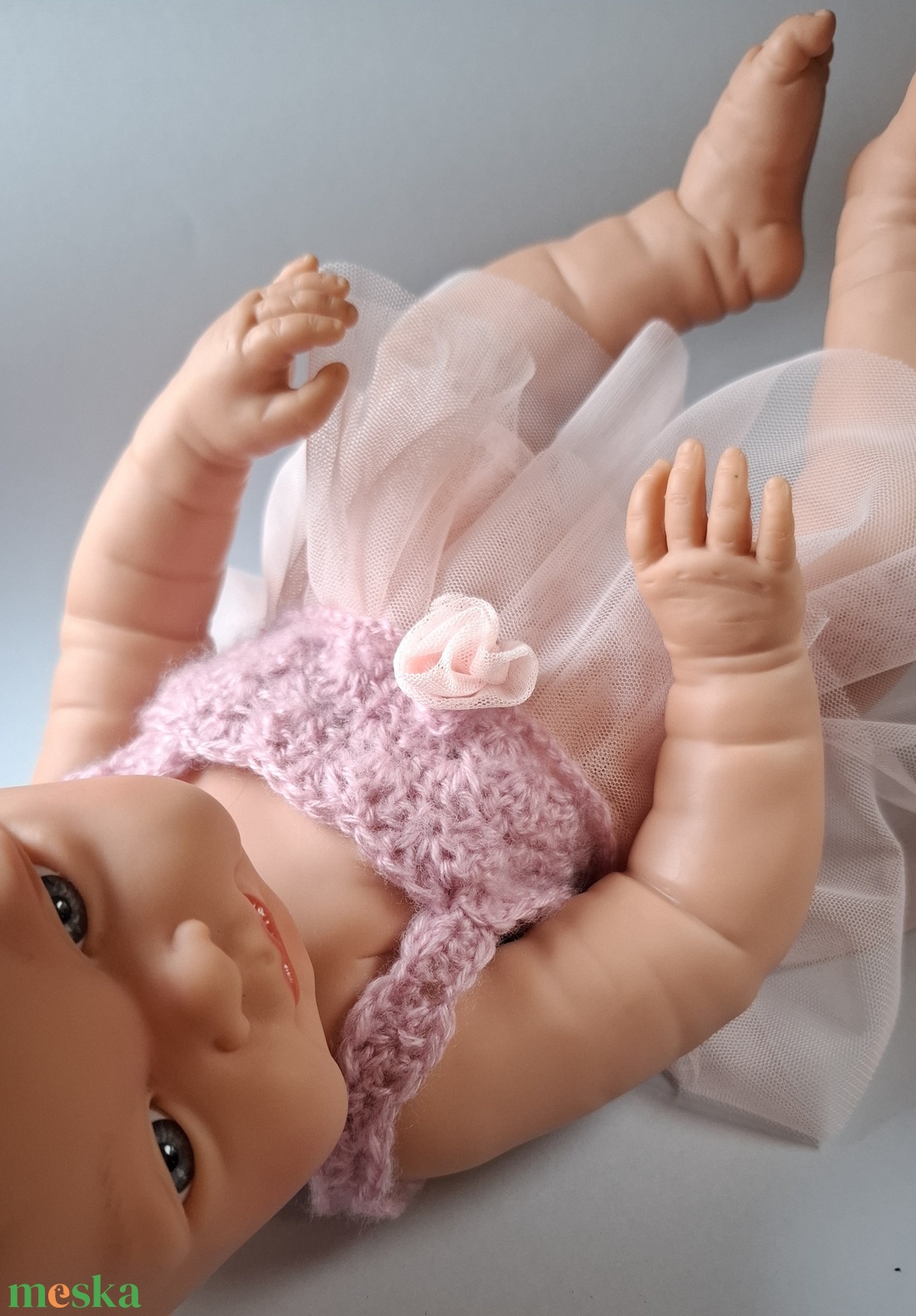 Horgolt babaruha - baba - mama - babafotózás - babafotózási kellékek - Meska.hu