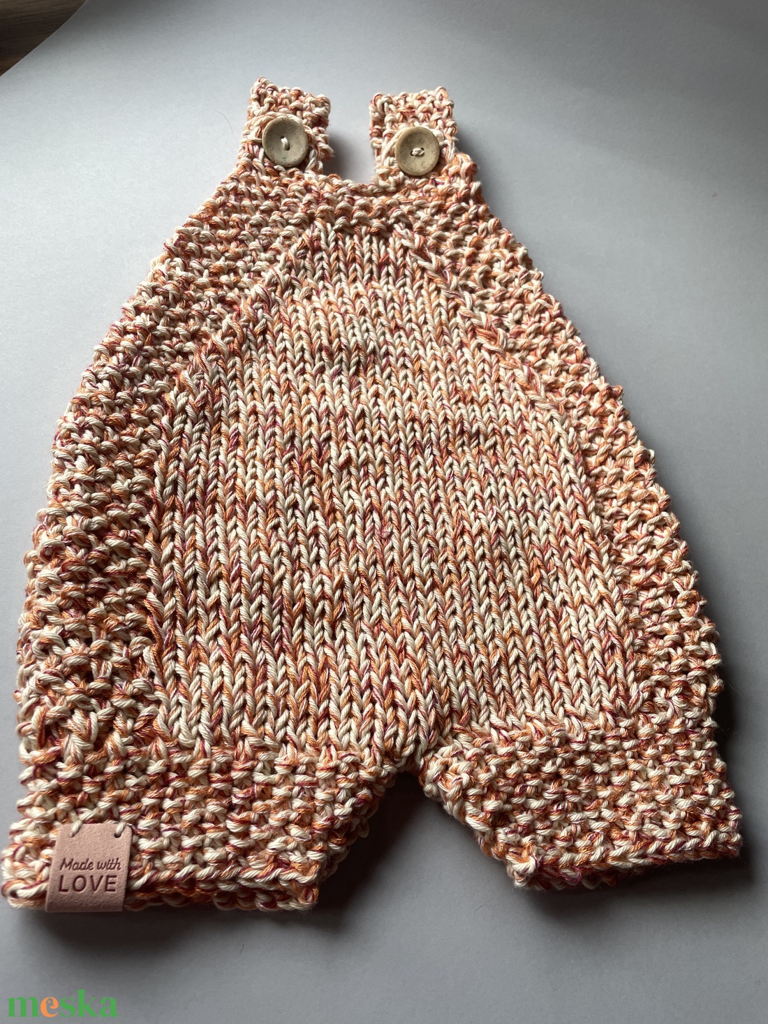 Kötött babanadrág - baba - mama - babaruházat - baba ruhák - Meska.hu