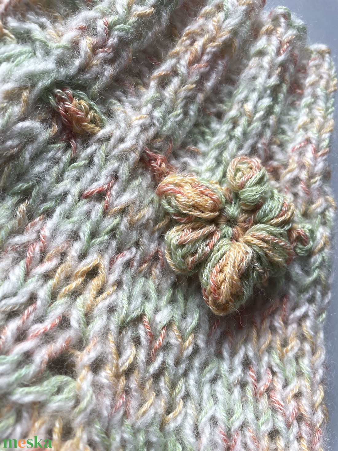 Kötött babaruha szett újszülöttfotózáshoz - baba - mama - babafotózás - szett újszülött fotózásra - Meska.hu