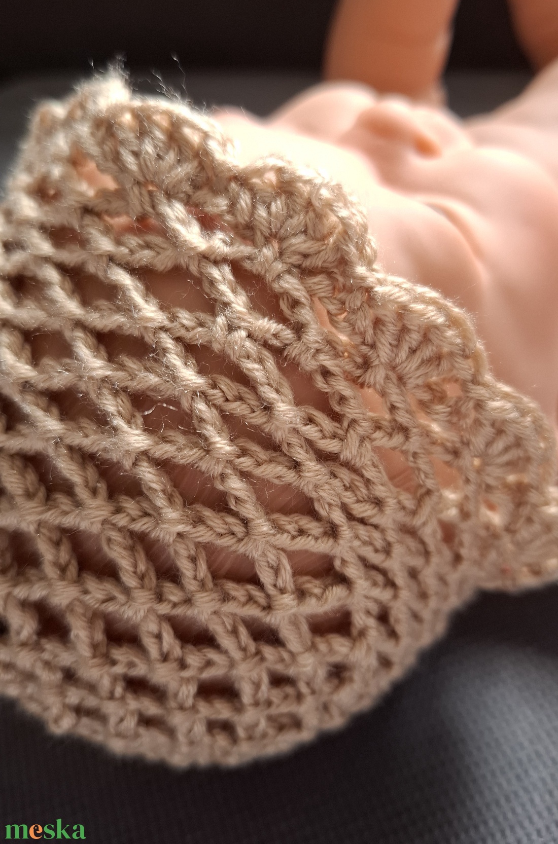 Babasapka - baba - mama - babafotózás - újszülött sapka fotózásra - Meska.hu