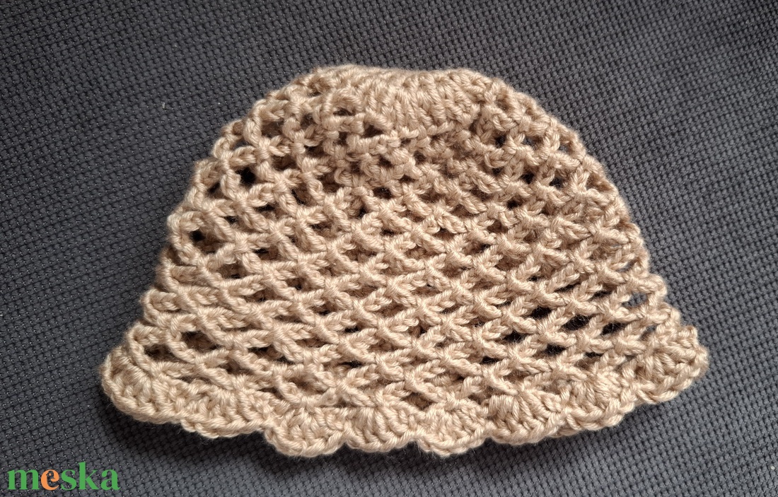 Babasapka - baba - mama - babafotózás - újszülött sapka fotózásra - Meska.hu