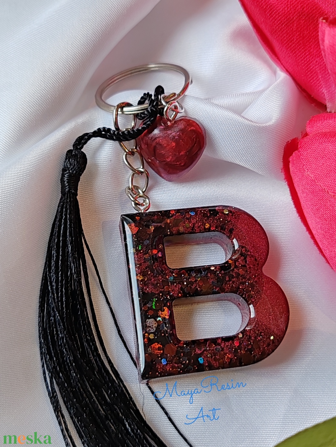 Monogram kulcstartó szett - táska & tok - kulcstartó & táskadísz - kulcstartó - Meska.hu