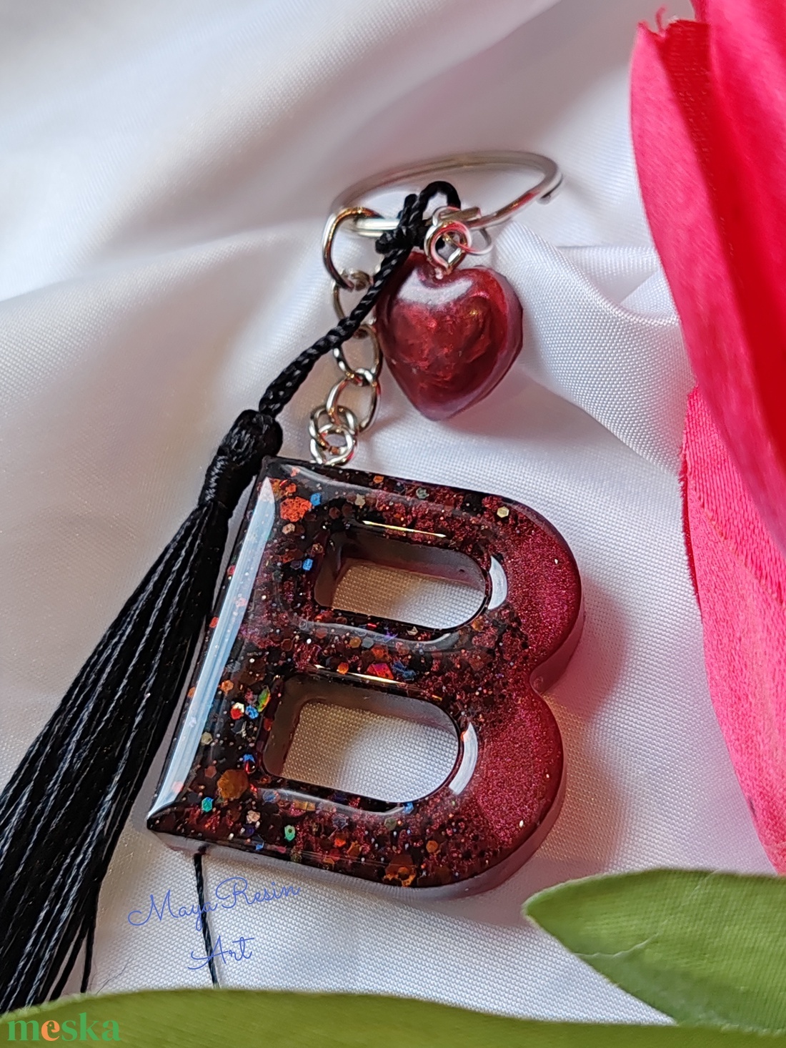 Monogram kulcstartó szett - táska & tok - kulcstartó & táskadísz - kulcstartó - Meska.hu