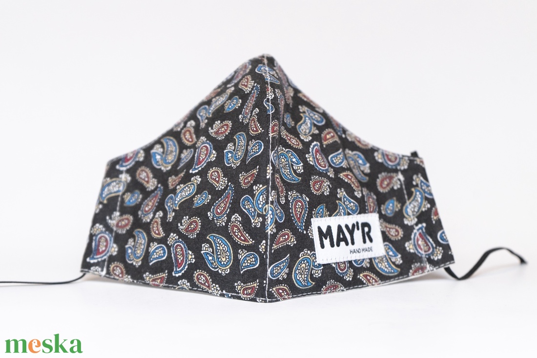 MAY'R 3 rétegű maszk, férfias,papucsos - férfi & uniszex - férfi & uniszex - Meska.hu