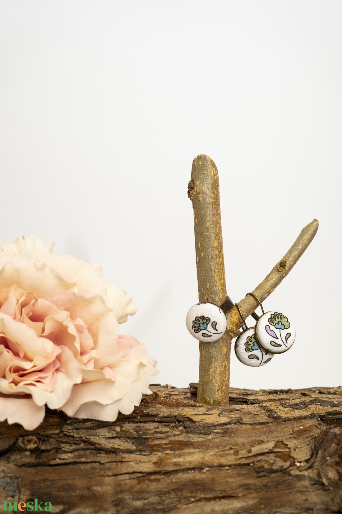 MAY'R textil ékszer szett, Ildi - ékszer - ékszerszett - Meska.hu