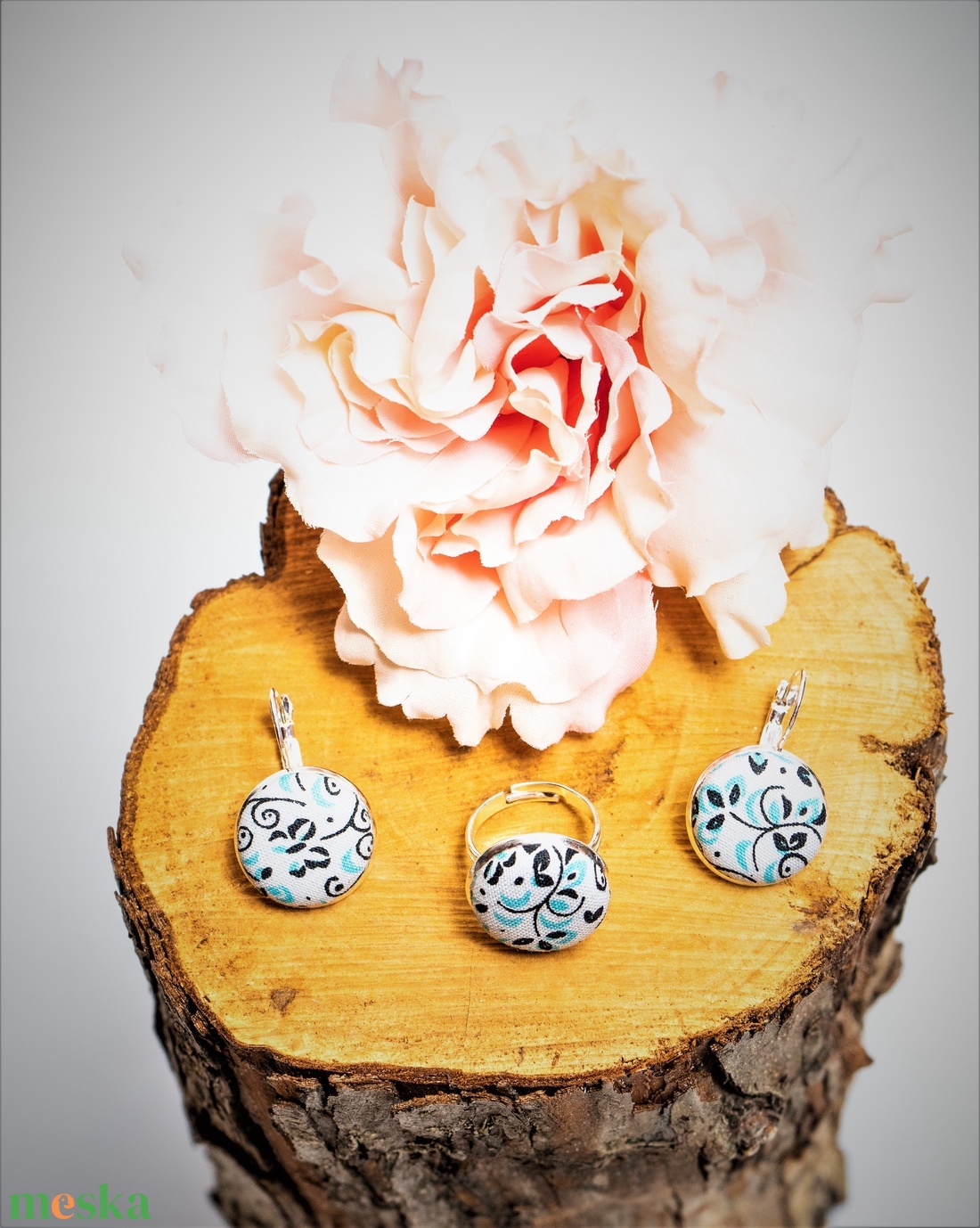 AKCIÓ!!! MAY'R textil ékszer szett - ékszer - ékszerszett - Meska.hu