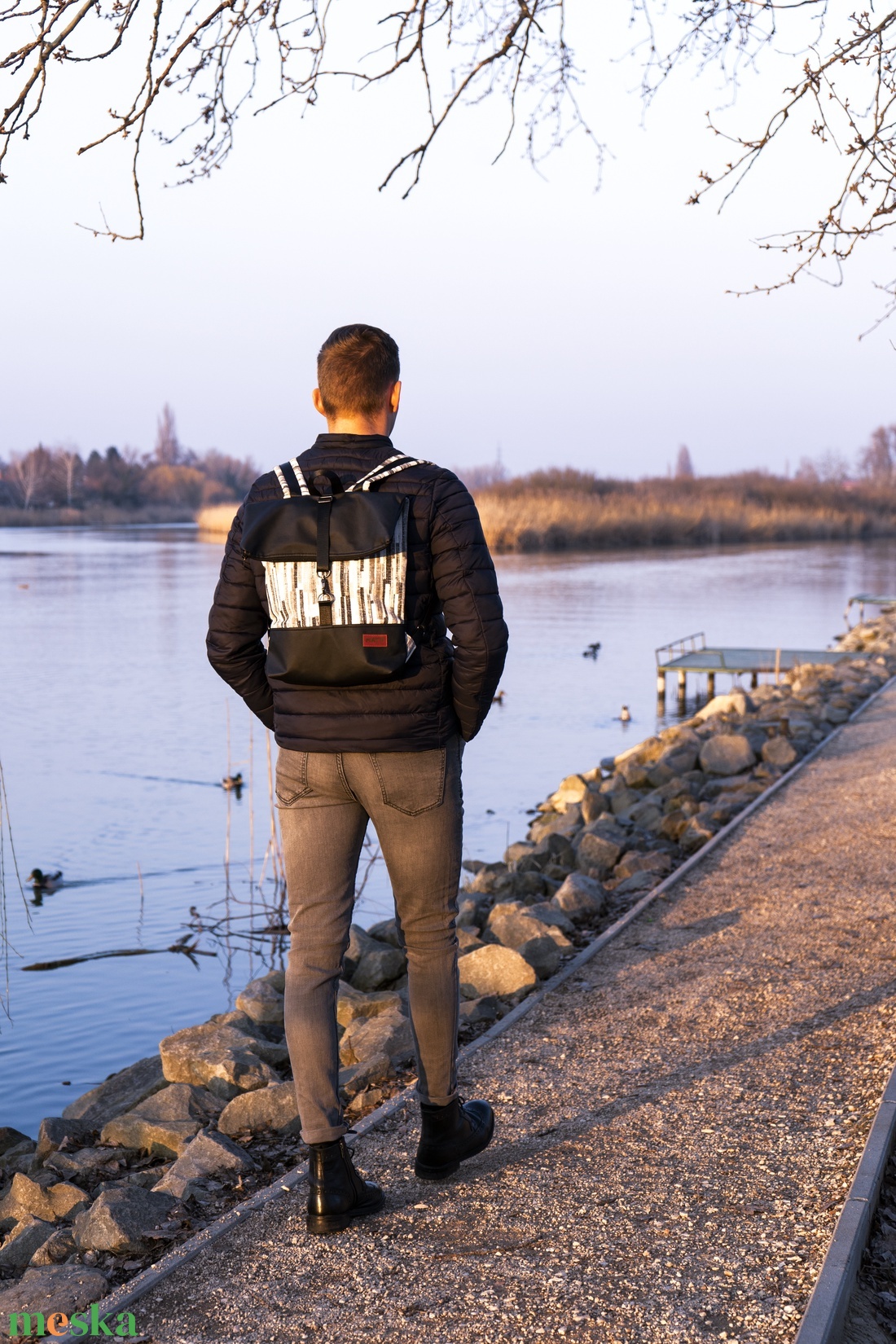 MAY'R L-es Roll Top táska/hátitáska - táska & tok - hátizsák - roll top hátizsák - Meska.hu