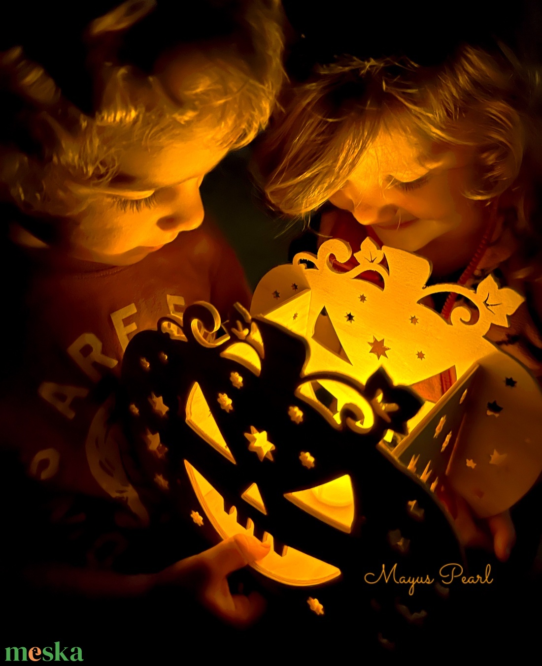 Halloween mécses tartó - otthon & életmód - dekoráció - halloween - halloweeni tök és lámpás - Meska.hu