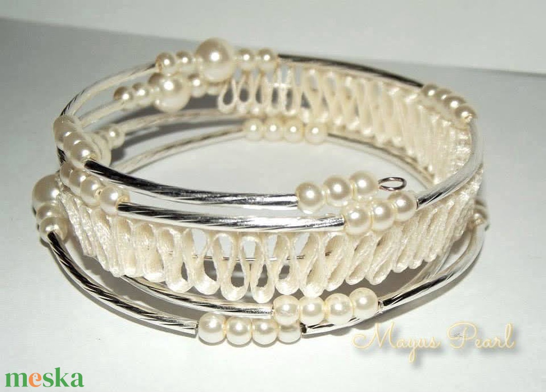 Memóriadrótos karkötő - ékszer - karkötő - memóriadrótos karkötő - Meska.hu