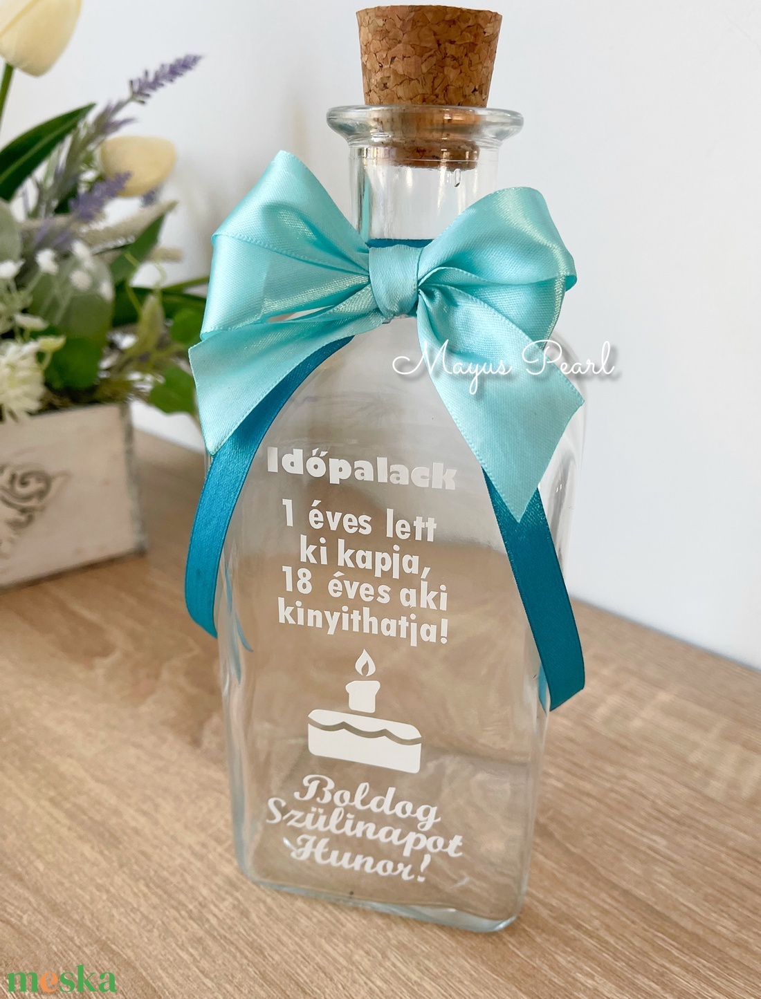 Időpalack - időkapszula szülinapra - otthon & életmód - babaszoba, gyerekszoba - babaszoba dekoráció - Meska.hu