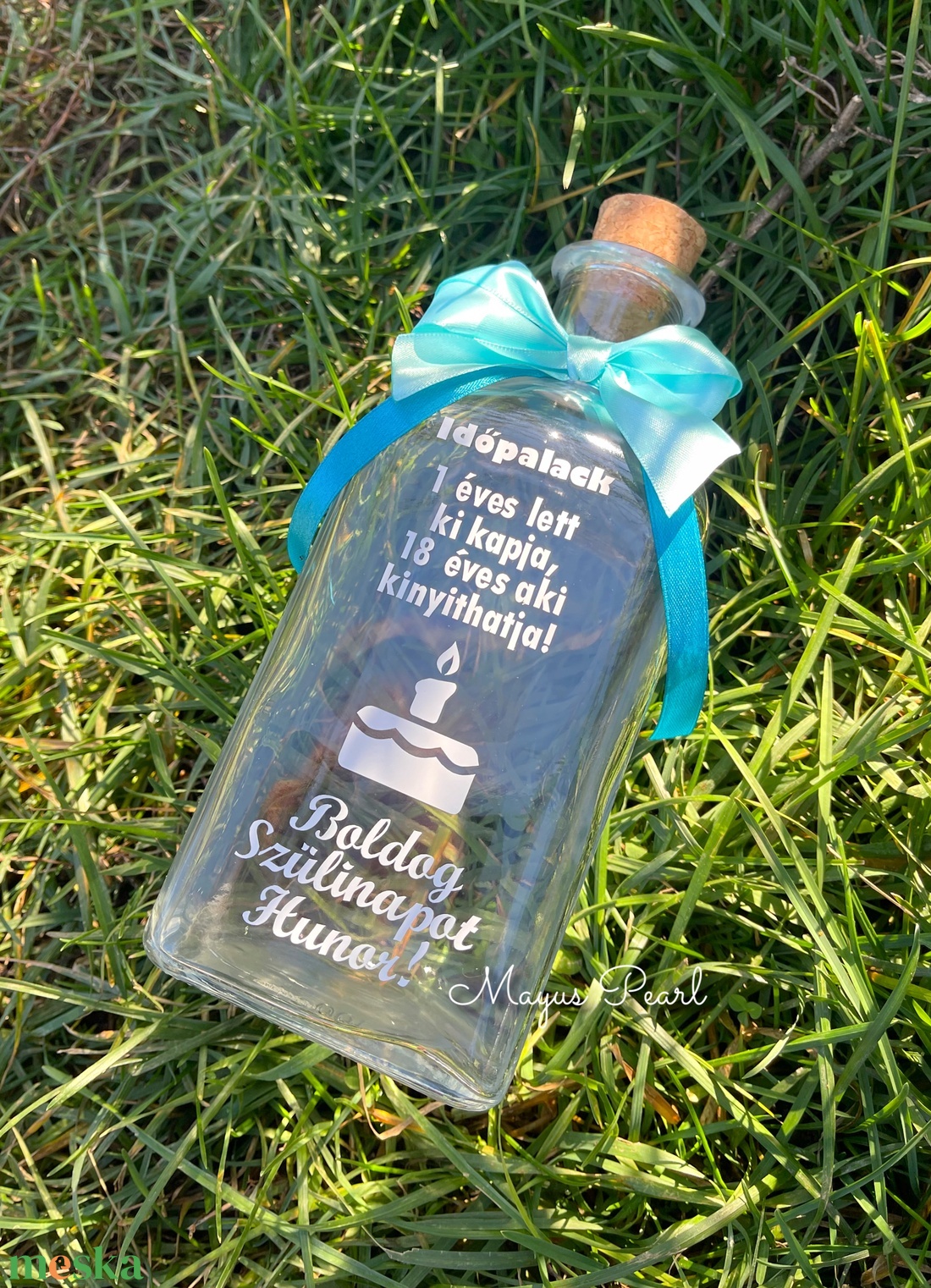Időpalack - időkapszula szülinapra - otthon & életmód - babaszoba, gyerekszoba - babaszoba dekoráció - Meska.hu
