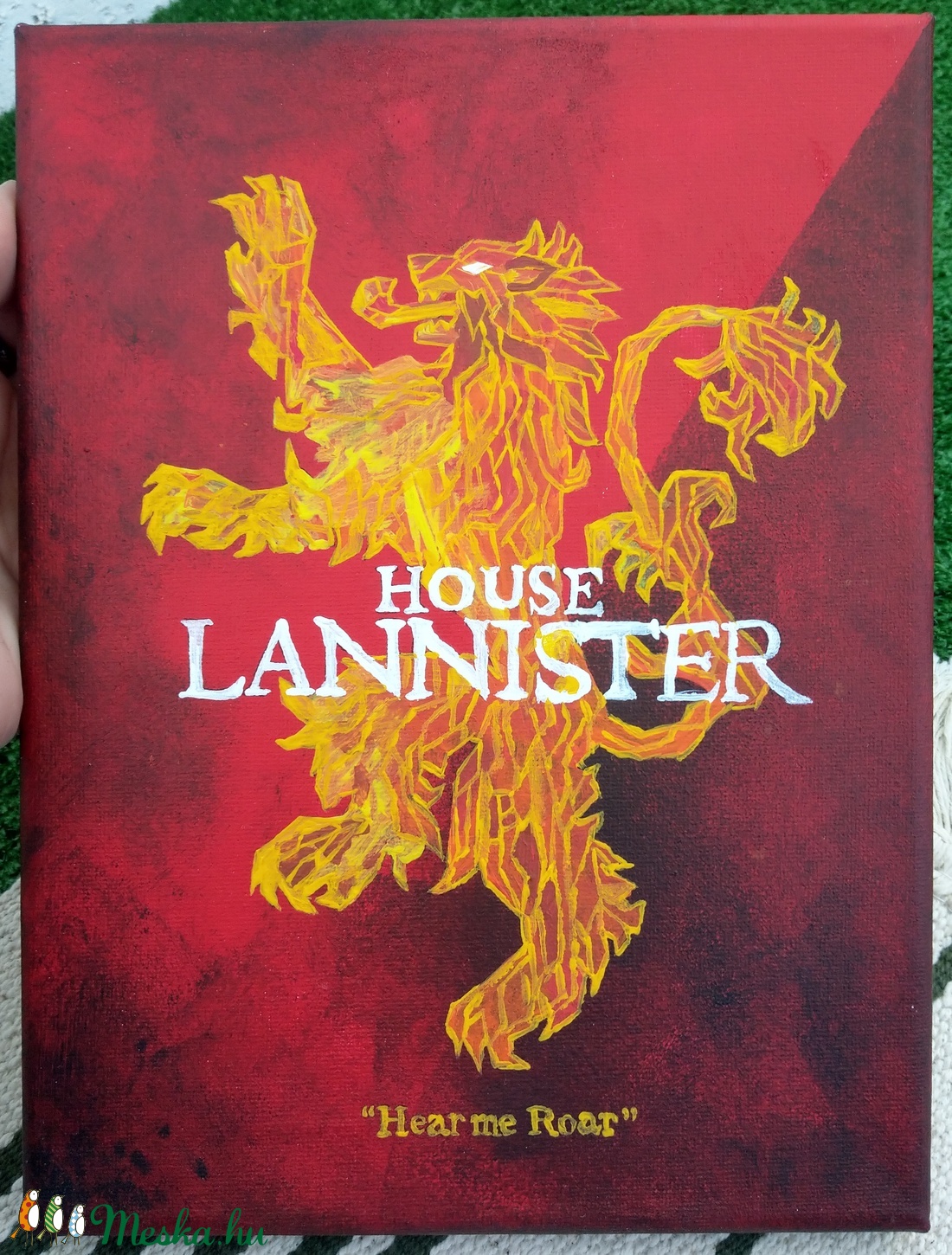 Trónok harca címer festmény - Game Of Thrones  -  - Meska.hu
