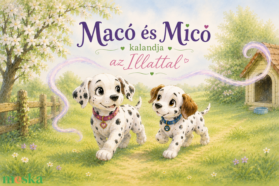 Macó és Micó kalandjai az Illattal - könyv & zene - könyv - Meska.hu