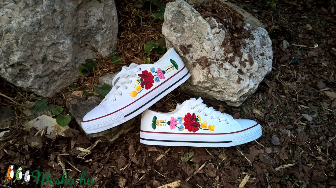 Kalocsai mintás cipő -  - Meska.hu