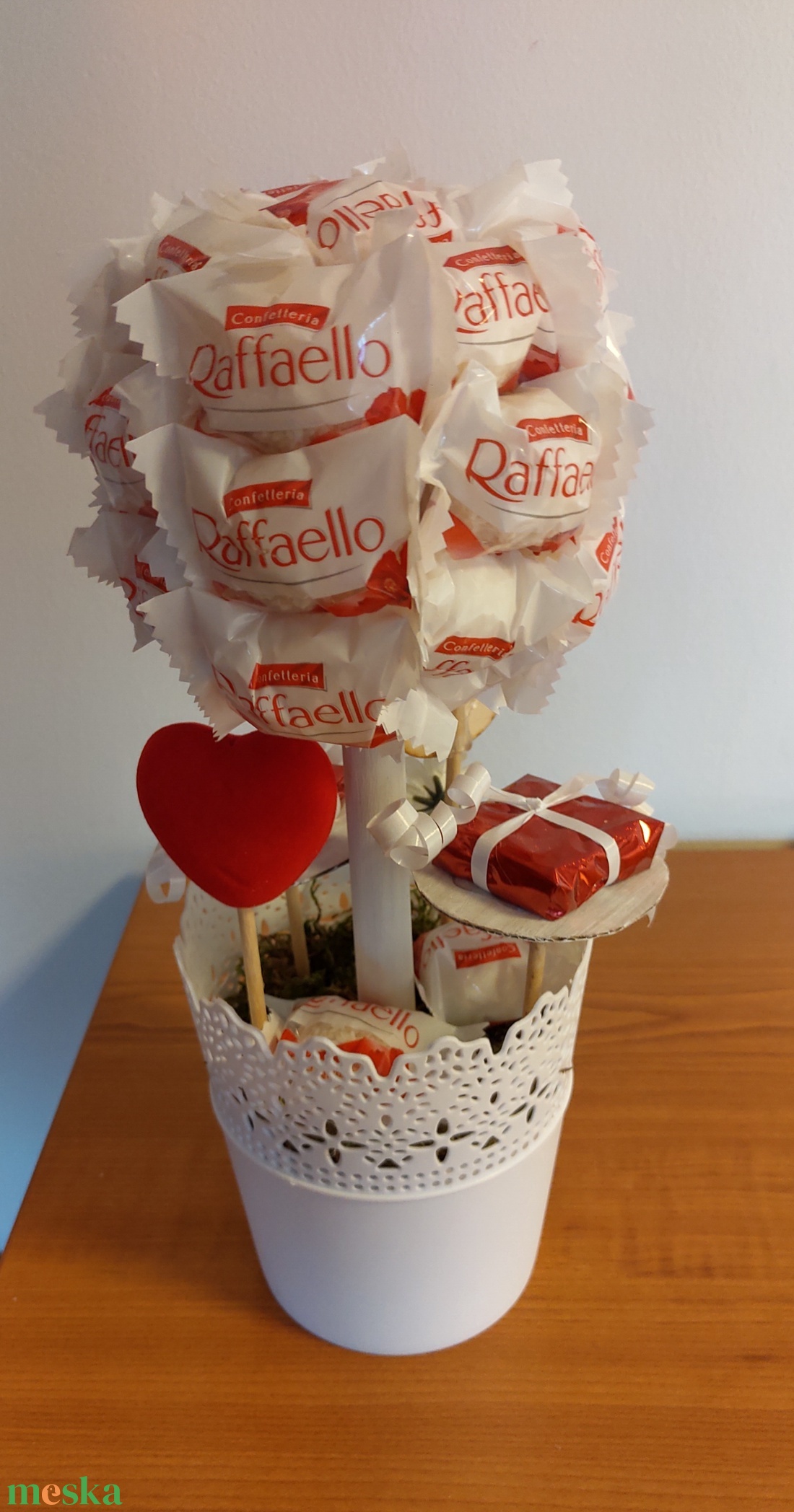 Raffaello fa, csokoládé fa, bon bon fa, anyák napjára, ballagásra, ajándékba  - esküvő - emlék & ajándék - szülőköszöntő ajándék - Meska.hu