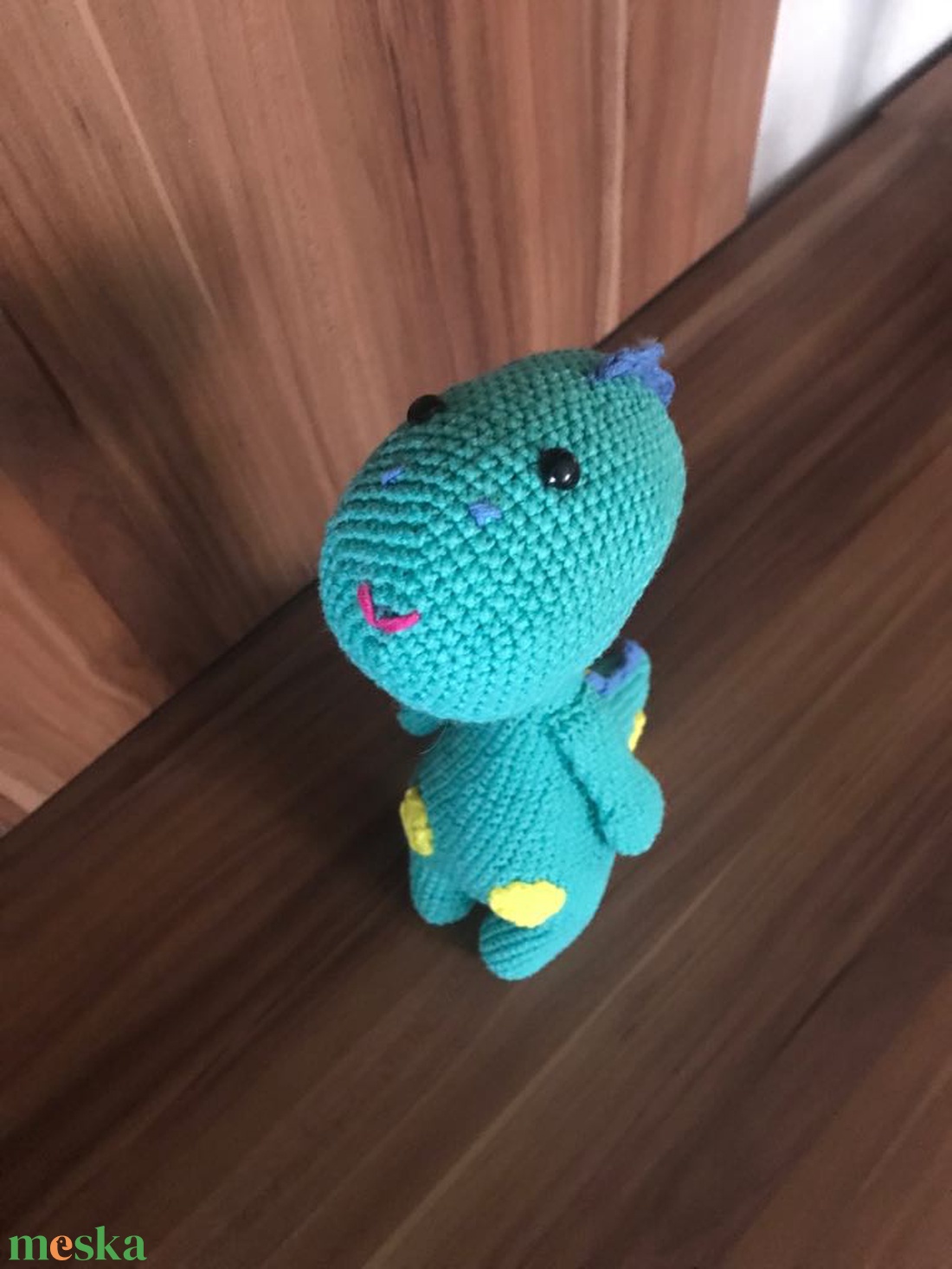 Amigurumi Dinó - játék & sport - plüssállat & játékfigura - más figura - Meska.hu