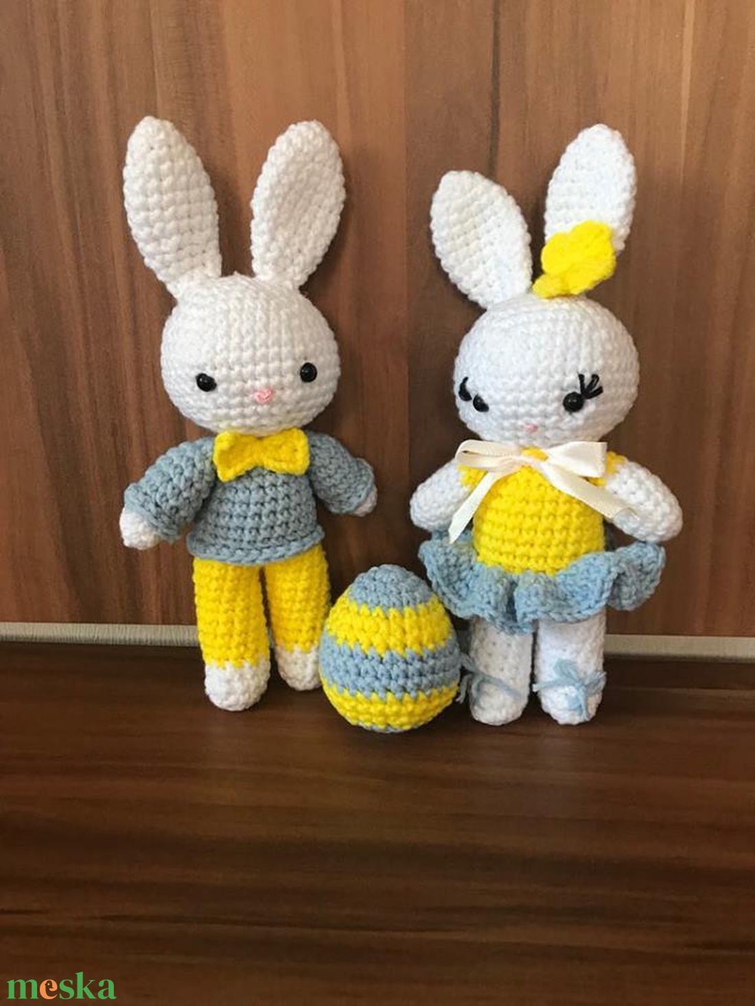 Amigurumi Nyúszkok - játék & sport - plüssállat & játékfigura - nyuszi - Meska.hu