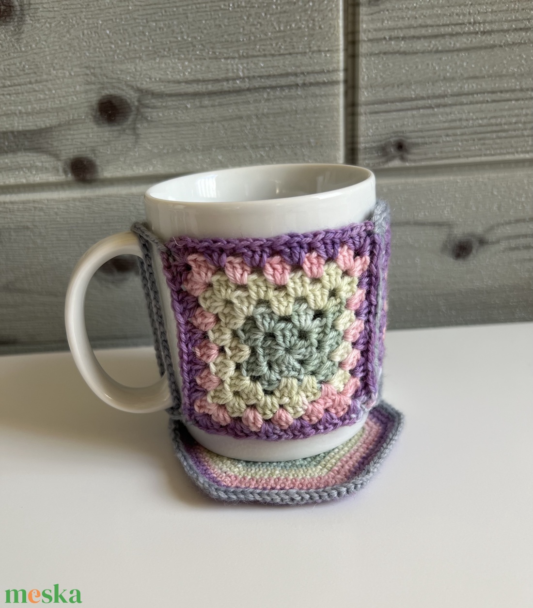 Pohármelegítő alátéttel szett - diy (csináld magad) - egységcsomag - Meska.hu