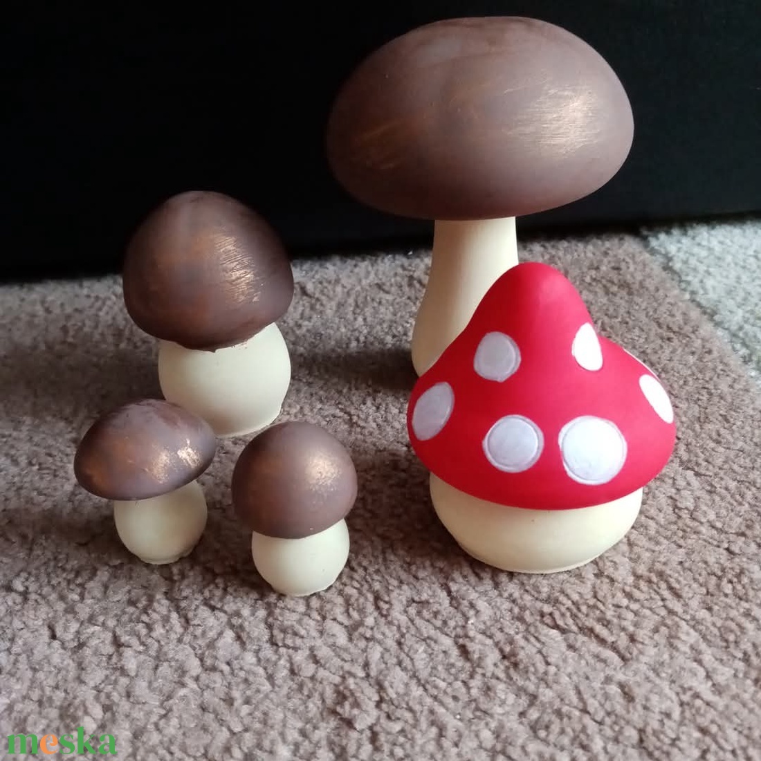 Gomba szett - kellékek & szerszámok - dekorációs kellékek - figurák - Meska.hu Gomba szett - kellékek & szerszámok - dekorációs kellékek - figurák - Meska.hu