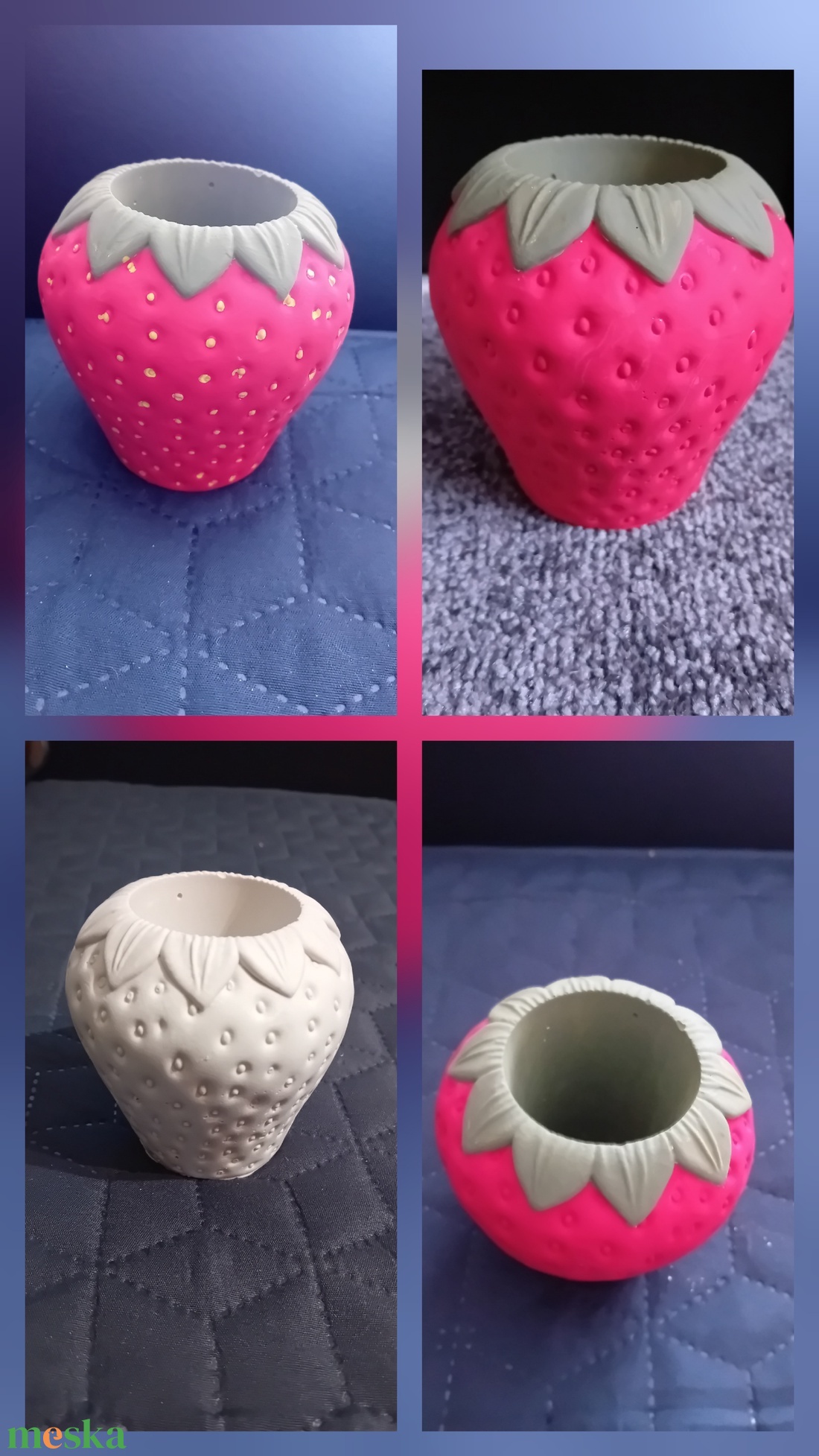 Epres kaspó  - otthon & életmód - virágdekoráció - virágtartó - kaspó - Meska.hu